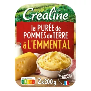 Verse aardappelen met aardappelen met Emmental 2x200G - Crealine
