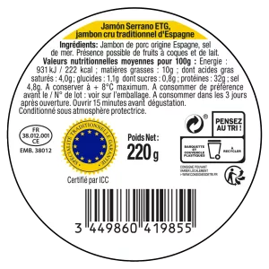 Le QuartTranché Serrano x18 - AOSTE