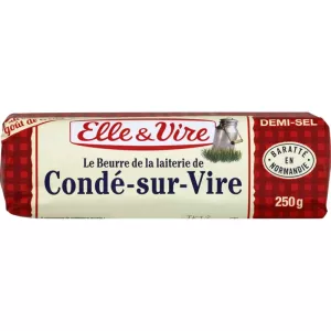 Burro Semisalato Tradizionale Condé Sur Vire 250g - ELLE & VIRE