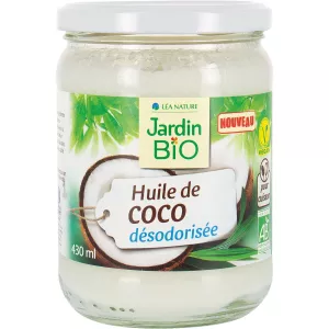 Huile coco Bio 430ml - JARDIN BIO ETIC