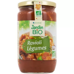 Ravioli rau hữu cơ 675g - JARDIN BIO