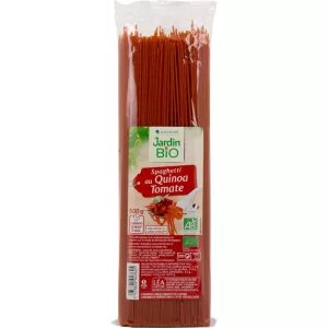 Spaghetti au quinoa tomate BIO 500g - JARDIN BIO