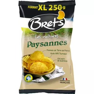 Chips Brets Paysanne Sel G.250