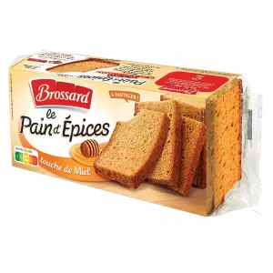 Pain d'épices au miel 350g - BROSSARD
