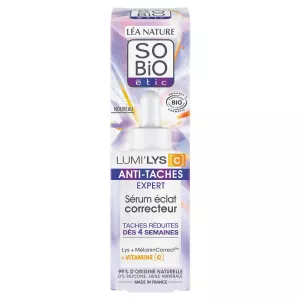 Siero illuminante anti-macchie biologico - Natessance