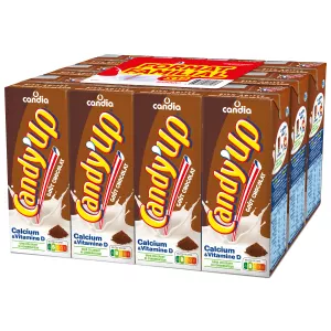 Boisson lactée chocolat Candy'Up 12x20cl - CANDIA