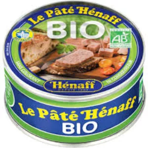Pate Thịt Heo Hữu Cơ 76g - HENAFF
