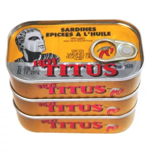 トマトソースとイワシ（16 x 3 Btes x 125 g） - TITUS