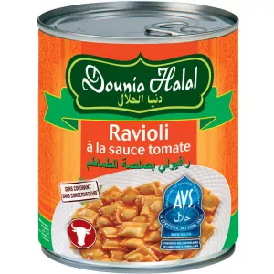 Ravioli Boeuf Tomate 800g - Dounia