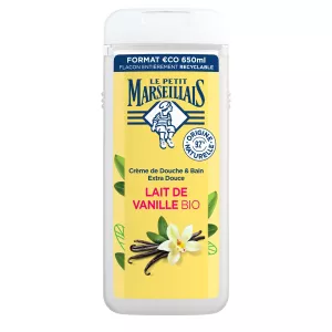 Gel de Ducha Leche de Vainilla Bio Hidrata y Nutre 650ml - LE PETIT MARSEILLAIS