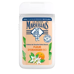Gel de banho Orange Blossom hidrata e nutre, orgânico 250ml - Le Petit Marseillais