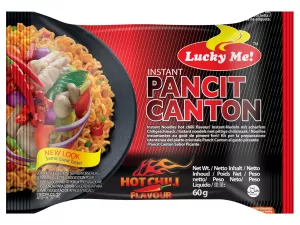 Soupe Nouilles Piment Pancit Canton  60 G - Lucky Me