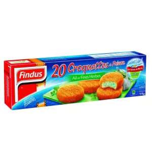 1кг 20 крокетов с травами - Findus