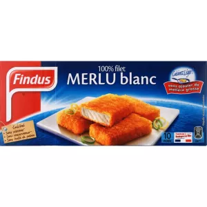 510g 10 Tr Panees Merlu Findus