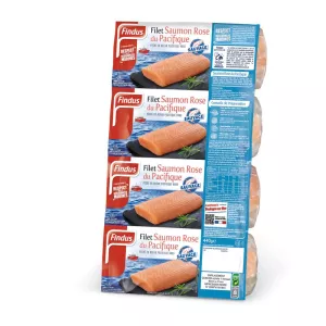 Filets de saumon rose du Pacifique 440g - FINDUS