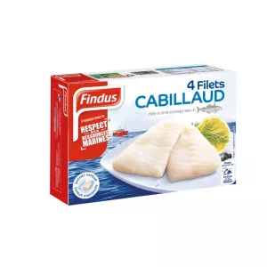 Filets de cabillaud 400g - FINDUS