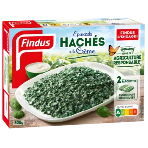Epinard Hach Crem Pata 500g - Findus