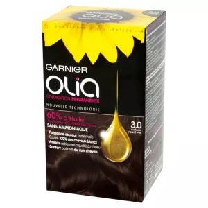 Màu vĩnh viễn 3.0 màu nâu sẫm thuần khiết GARNIER OLIA