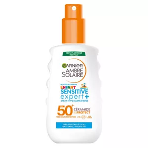 Protection Solaire Sensitive Expert Enfant + Ambre Solaire, 150ml - GARNIER
