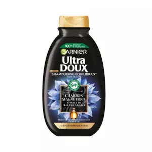 Haarverzorging Magnetische houtskool en nigellabloemolie balancerende shampoo, 250 ml - GARNIER