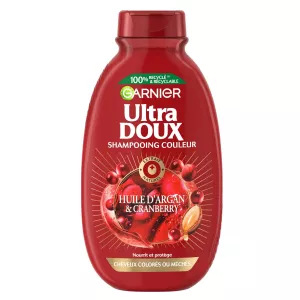 Kleurshampoo voor gekleurd haar Arganolie & Cranberry 300ml - Ultra Doux