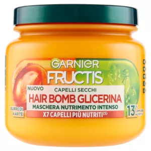 Fructis Hair Bomb Glicerina Maschera Per Capelli Secchi 320ml - Garnier