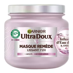 Masque Cheveux Remède Lissant 72H 340ml - ULTRA DOUX