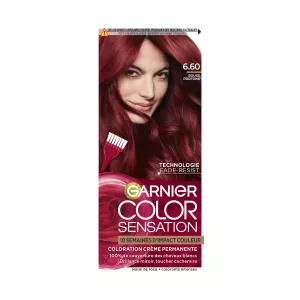 Color de cabello permanente rojo intenso - Garnier