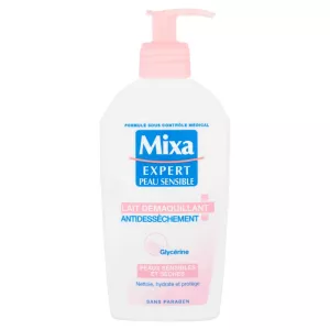 Lait démaquillant antidessèchement 200ml - MIXA
