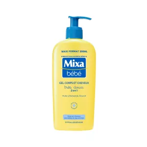 Gel Corps et Cheveux Pour Bébé Très Doux, 300ml - MIXA