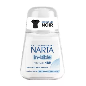 Déodorant Femme Anti Transpirant et Taches Blanches Invisible 48H - NARTA