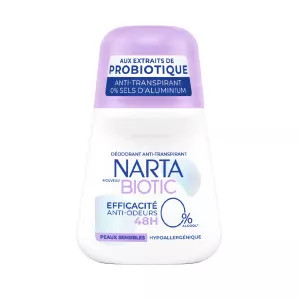 Déodorant Biotic Efficacité Anti-Odeurs Peaux Sensibles - NARTA