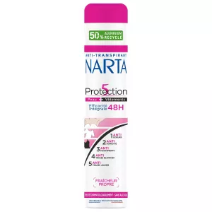 Déodorant Protection 5 Peau + Vêtements 48H Fraicheur Propre 200ml - NARTA