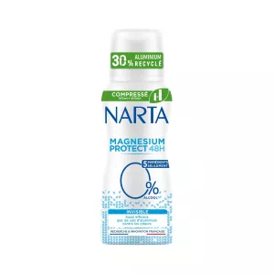 Deodorant Magnesium Protect Invisible 48h 100ml - NARTA