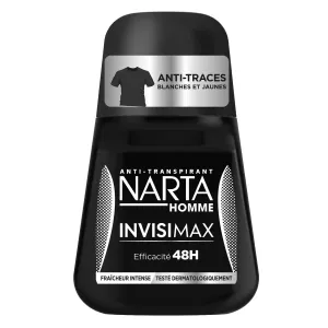 Déodorant Homme Invisimax 48H Anti-Traces Blanches et Jaunes - NARTA HOMME