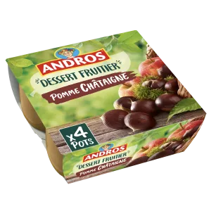 Andros Pomme Chataigne 4x100g