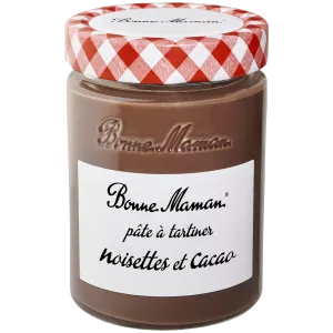Pasta de avelã e cacau 360g - BONNE MAMAN