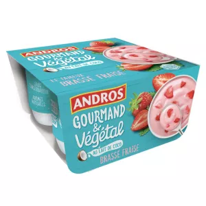 Andros Brasse Veg. 4x10 Strawberry - ANDROS