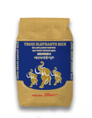 茉莉香长米20kg - TROIS ELEPHANTS