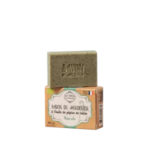 Gardener's Soap with Grapeseed Oil Cardboard Box 100 Gr - Les Secrets De Leontine