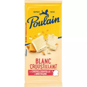 95g Poulain Blanc Croustillant