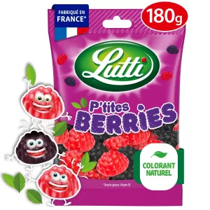 Lutti P Tites Berries 180g