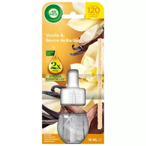 Recharge Diffuseur Désodorisant Electrique Huiles Essentielles Vanille 19ml - AIR WICK