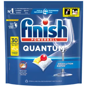 Capsules Lave-vaisselle Quantum Citron 30 capsules - FINISH