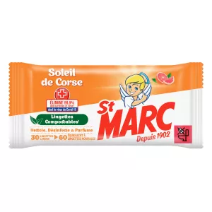 Lingettes Désinfectantes Soleil De Corse (30 Lingettes) - ST MARC