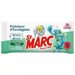 Lingettes Désinfectantes Eucalyptus (42 Lingettes) - ST MARC