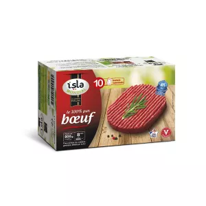 10x80g Steak Hache 15 Halal - ISLA MONDIAL