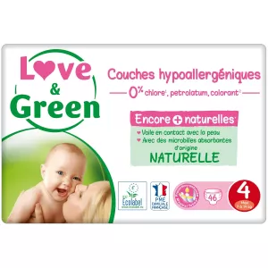 X46 Couche Jumbo T4 Love Green