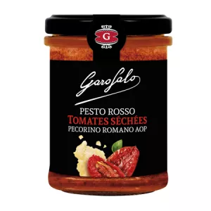 Sauce Pesto Rosso Tomate séchées Pecorino Romano; 175g - GAROFALO