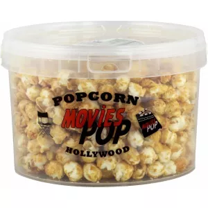 Also 350g Popcorn-Karamell-Filme